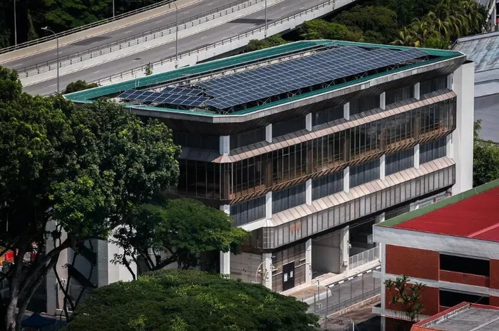 The Telok Blangah Substation, which was completed in 1974 and was essential to providing electricity for the then fledgling new town.