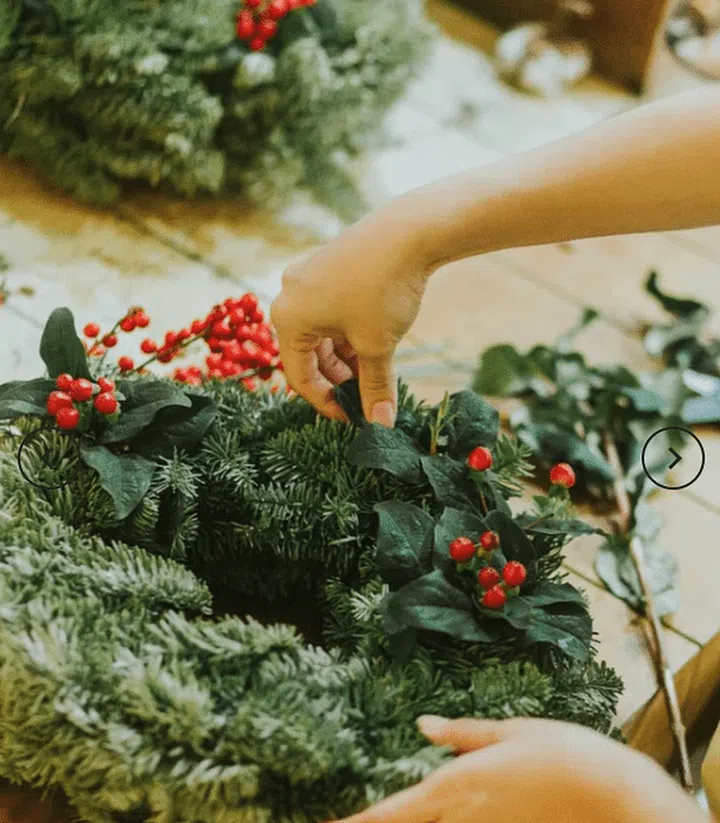 Sing See Soon Christmas Wreath Workshop