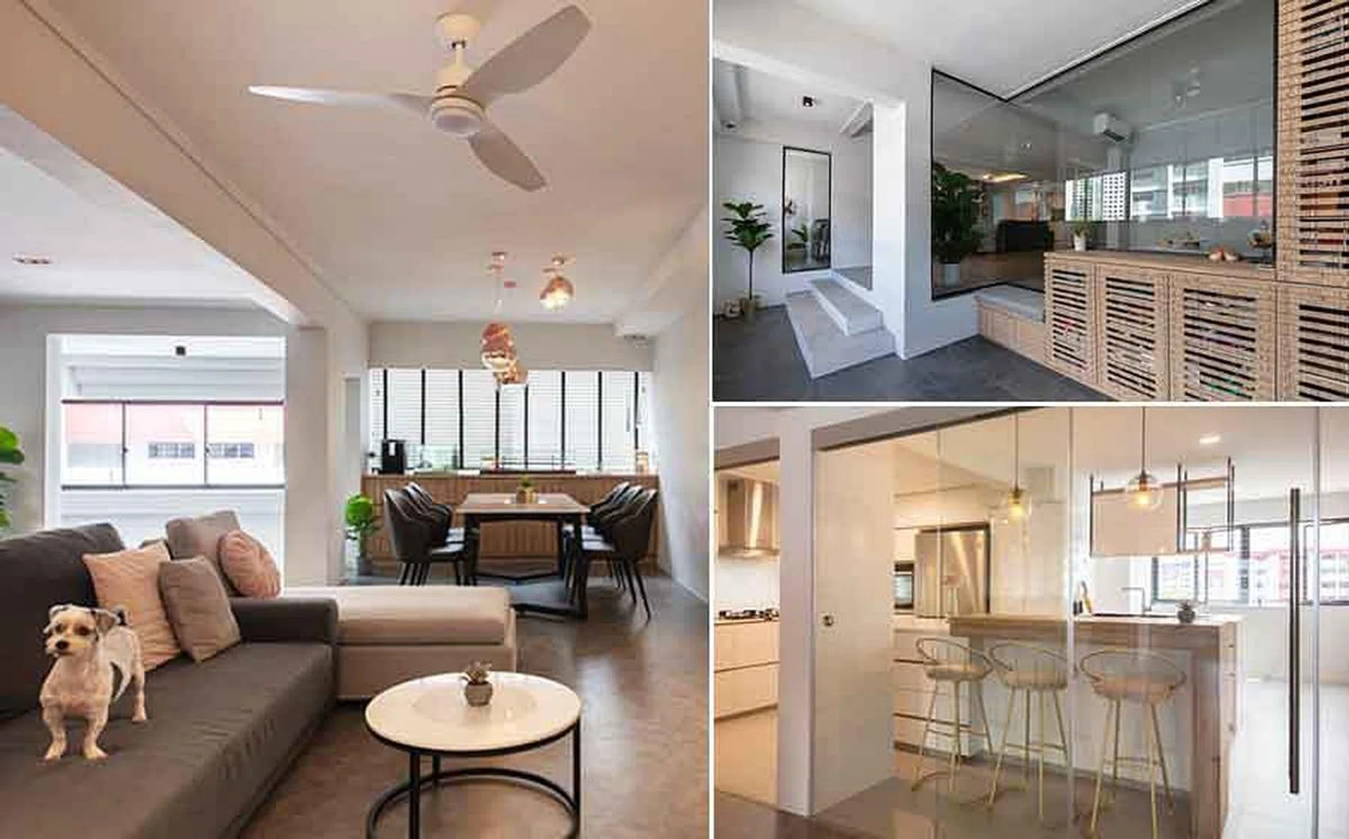 House Tour: $110K renovation of a modern minimalist jumbo HDB flat in ...