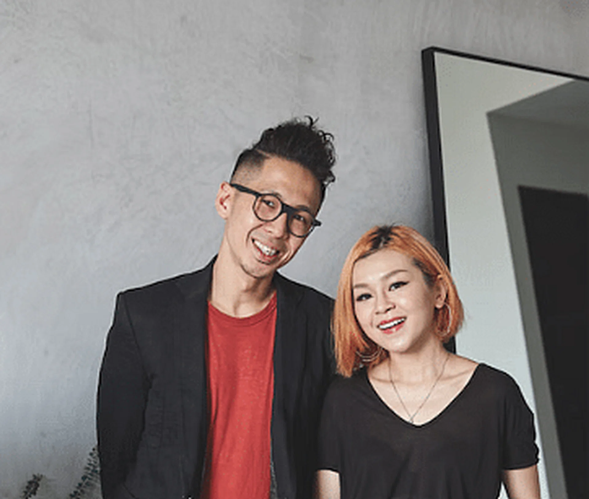 Homeowners Evon Chng and her husband Joseph Ho
