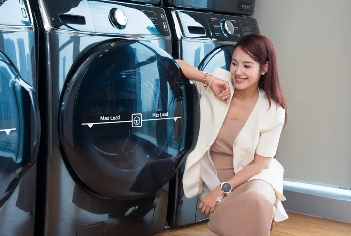 Samsung’s new heavy-duty 18kg B2B washer features Vibration Reduction Technology Plus (VRT+™), designed to minimize internal wear and tear across thousands of commercial cycles.