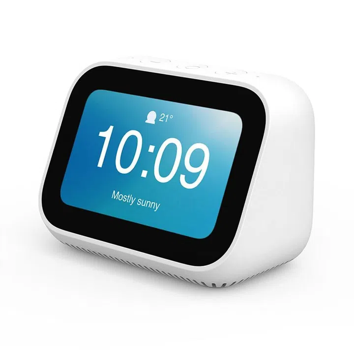 smart digital display clock with google assistant