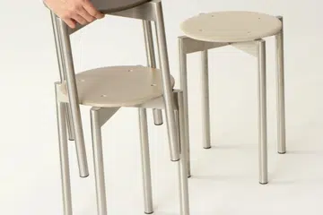 QORE 2026 Betterism Stool by QORE x Alchemist comes in a flat pack and is priced at $128 apiece.