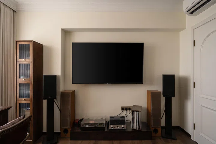 Vintage record player.