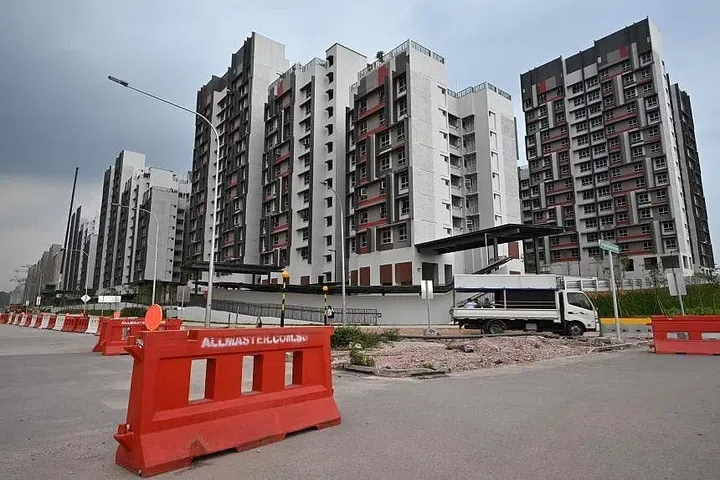 HDB said the keys for about 295, or 12.6 per cent, of the 2,333 units in Plantation Acres and Plantation Grange have been collected as at Sept 26.