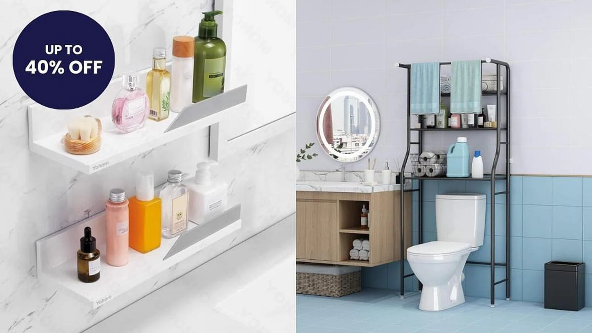Best bathroom storage deals