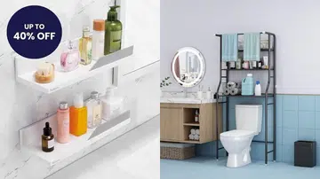 Best bathroom storage deals