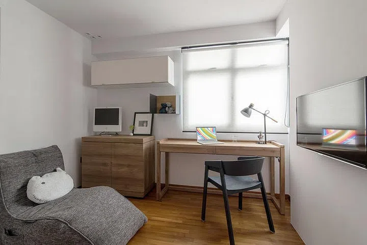 study room, study, desk, home office