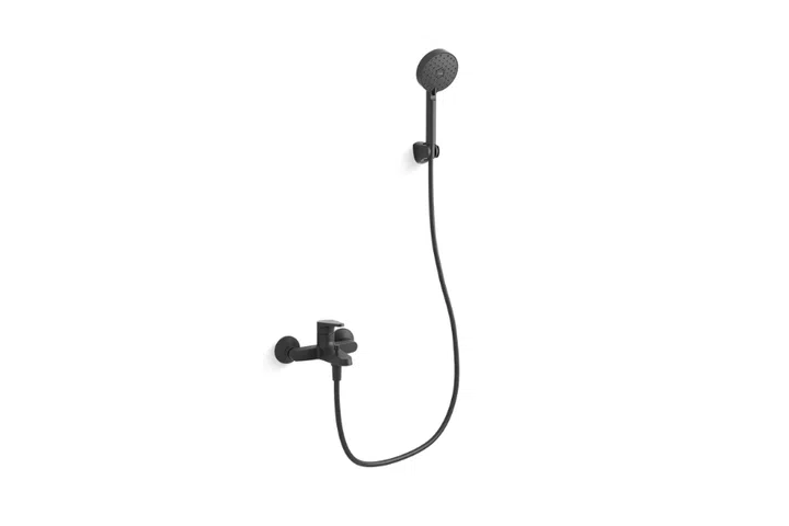 KOHLER Beam Wall-Mount Shower Faucet with Awaken Geo Multifunction Handshower