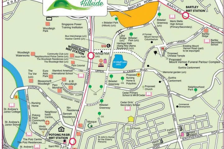 Woodleigh Hillside BTO map.