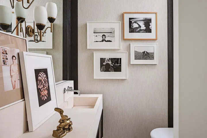 Creative ideas abound throughout the home.