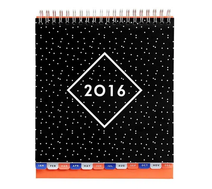 stylish cool desktop calendar new year