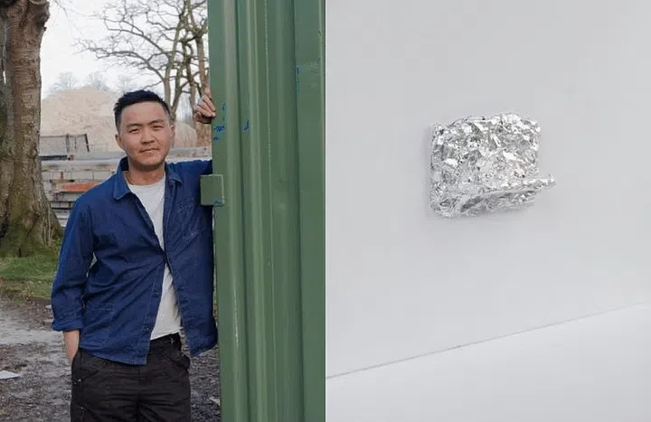 Singaporean designer Zavier Wong’s Manifold Steel – Wall Piece No.1 is a unique shelf resembling artwork.