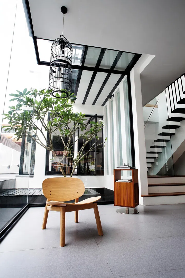 spacious, interior design, monochromatic, grafunkt