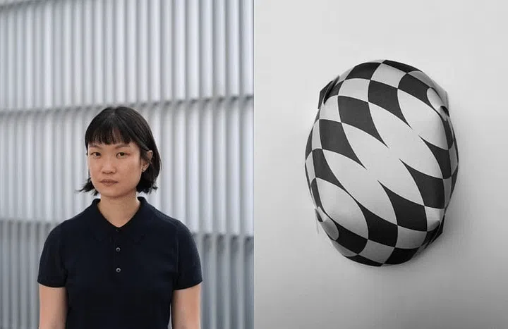 Textile designer Tiffany Loy is collaborating with Italian mosaic experts Friul Mosaic on a project titled Mosaic Membrane.