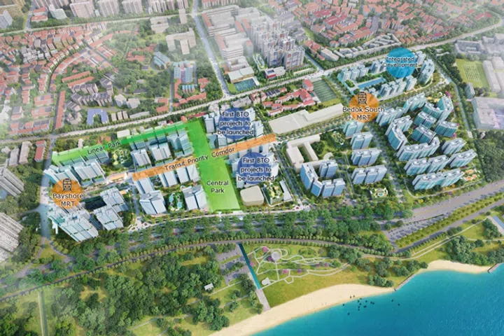 Bayshore HDB BTO Estate artist’s impression.