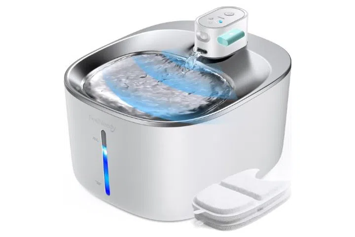 Feelneedy Wireless Cat Water Fountain with Sensor