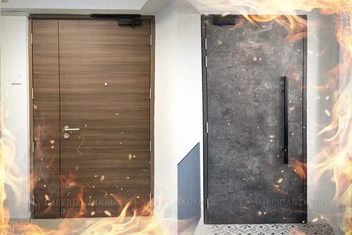 Imperial Door, HDB Fire-Rated Main Door, from $1,000