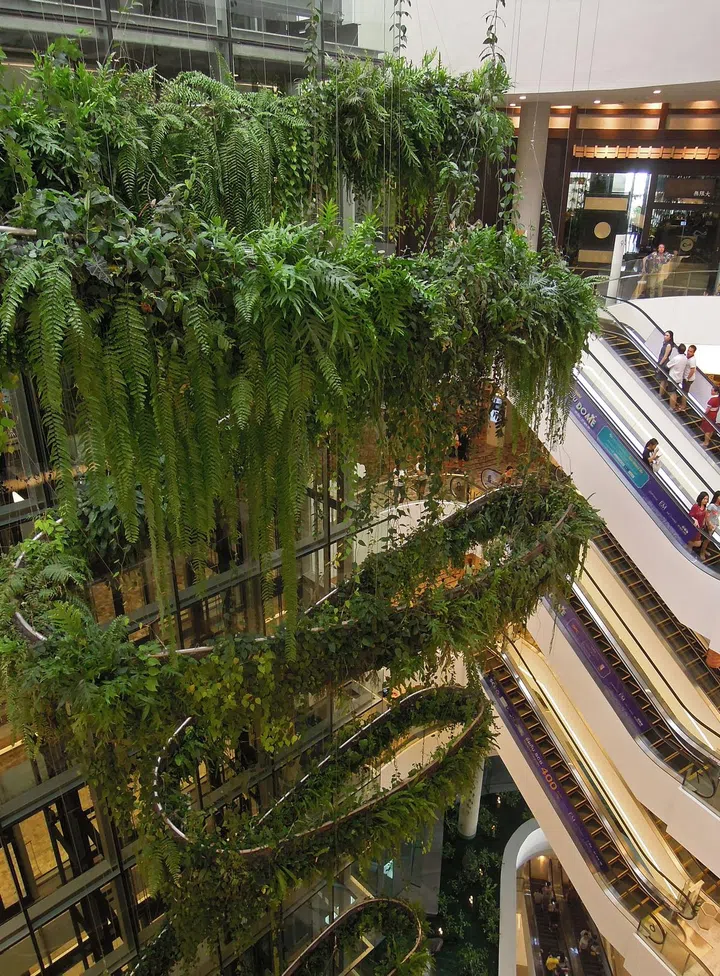 EmQuartier mall in Bangkok Thailand