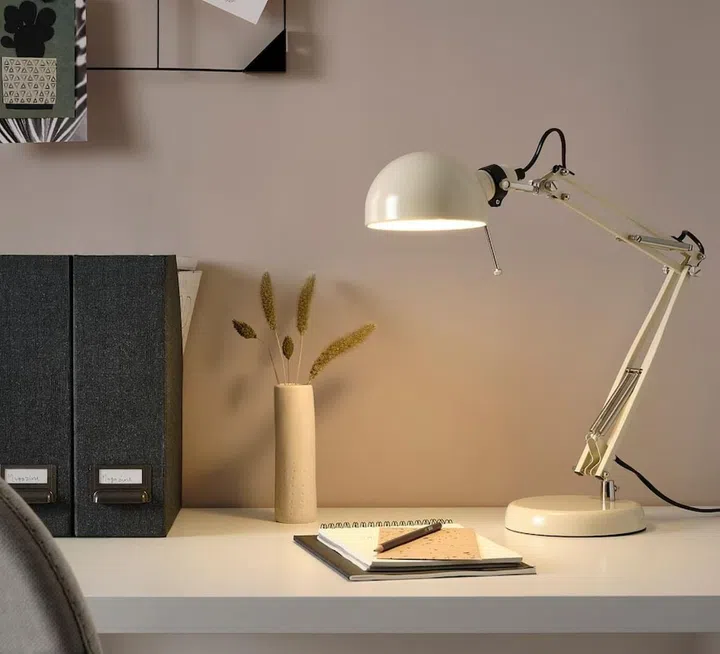 ikea forsa lamp classic timeless design metal adjustable lamp