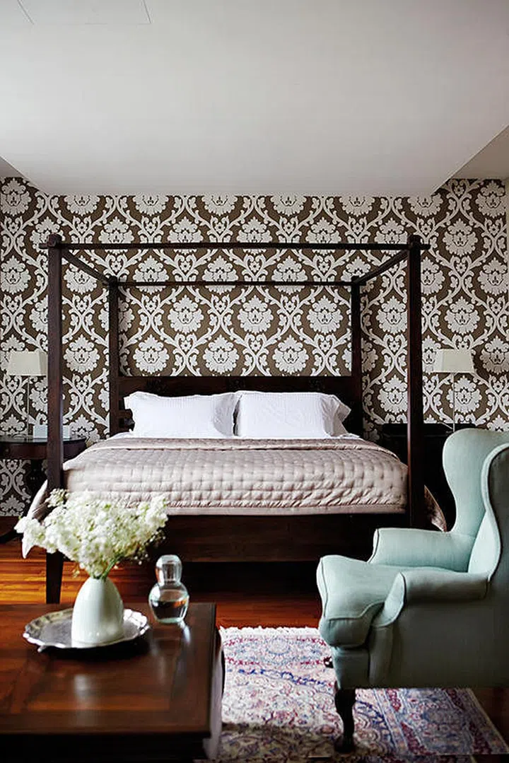 decor, rental, apartment, bedroom, wallpaper, temporary decorations, home and decor, renovation,