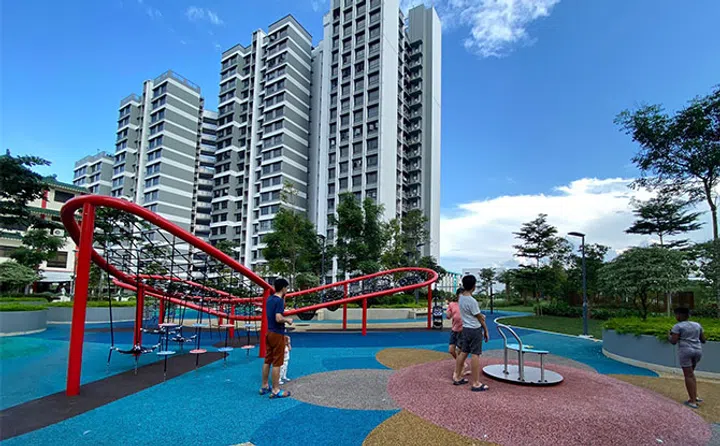 Playground at Clementi NorthArc.