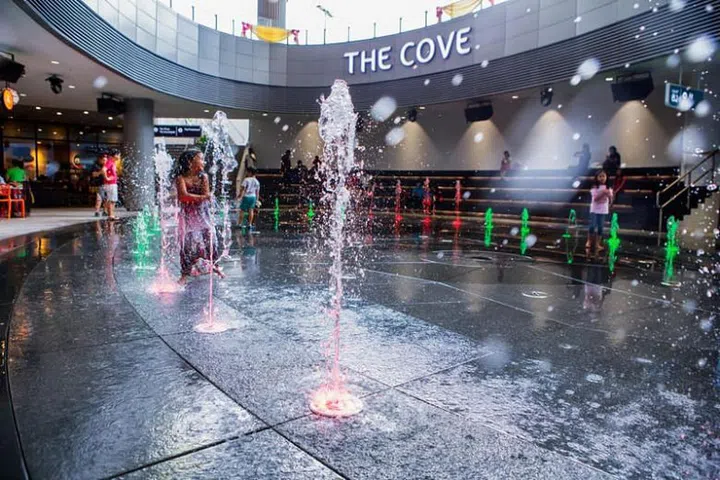 The play areas at Waterway Point, which feature an Alice in Wonderland-themed indoor playground. Photo Fraser Centrepoint Malls