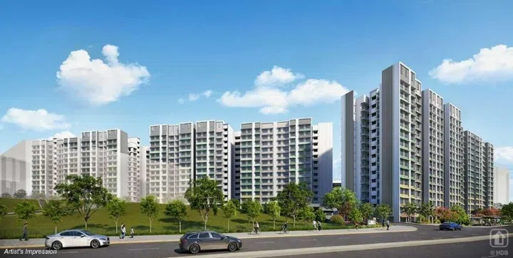 Artist's impression of Ping Yi Court – Standard (Oct 2025 Build-To-Order).