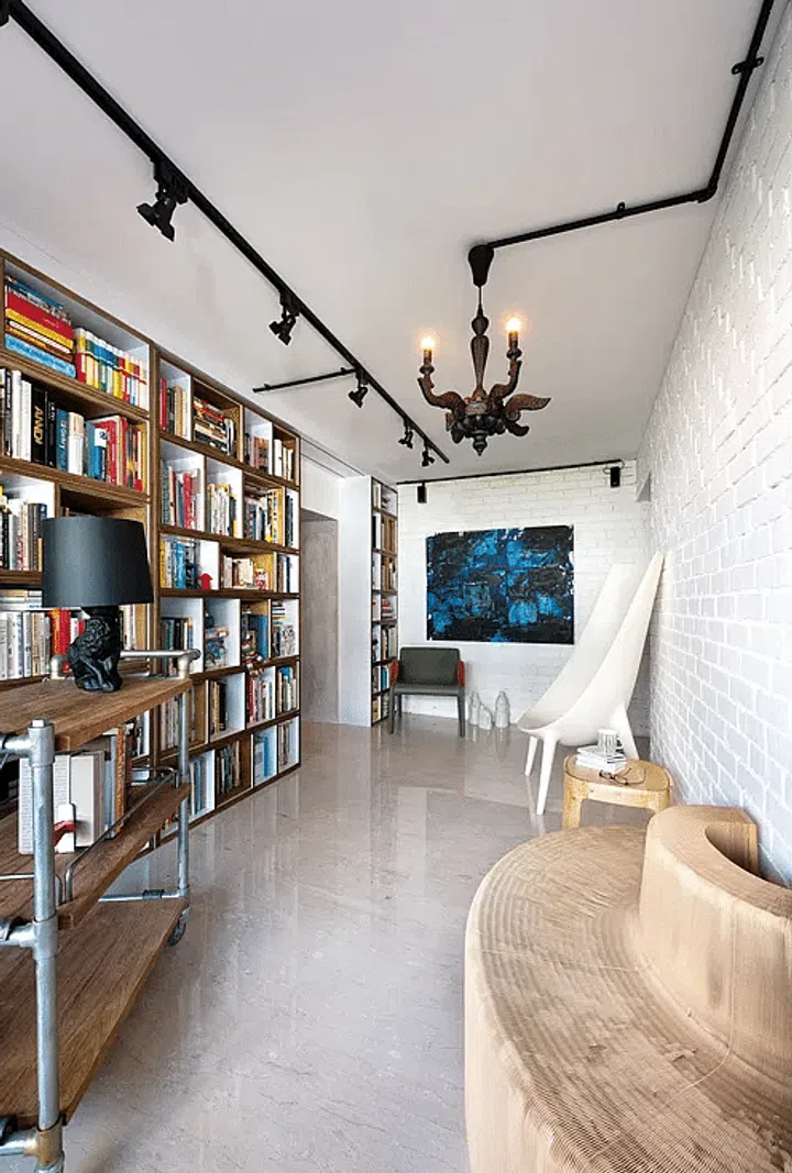 House Tour: An industrial-style Woodlands HDB Jumbo flat with five bedrooms by interior designer Prozfile