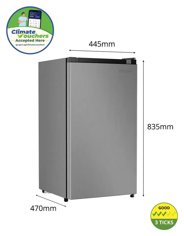 PRISM+ PureFresh 90L Mini Bar Refrigerator MB 90