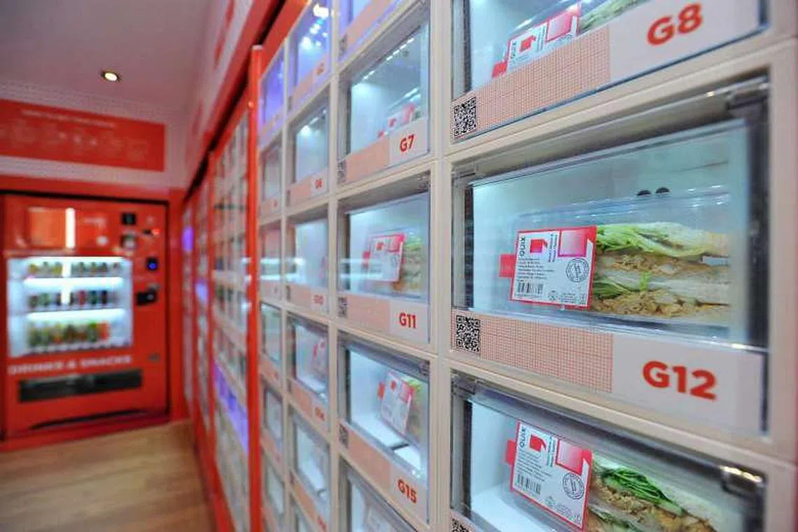 VendCafe in Sengkang is Singapore's first vending machine cafe - Home ...