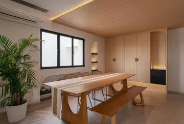 Dining room Koze Studios executive mansionette scandi style