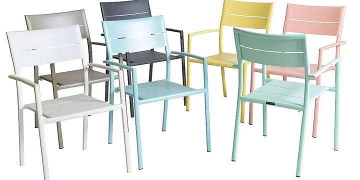 max and luuk, pastel, grace, outdoor chair, waterproof, subtle