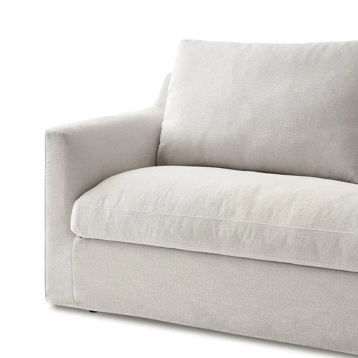 Agnes Slipcover Storage Chaise Sectional Sofa