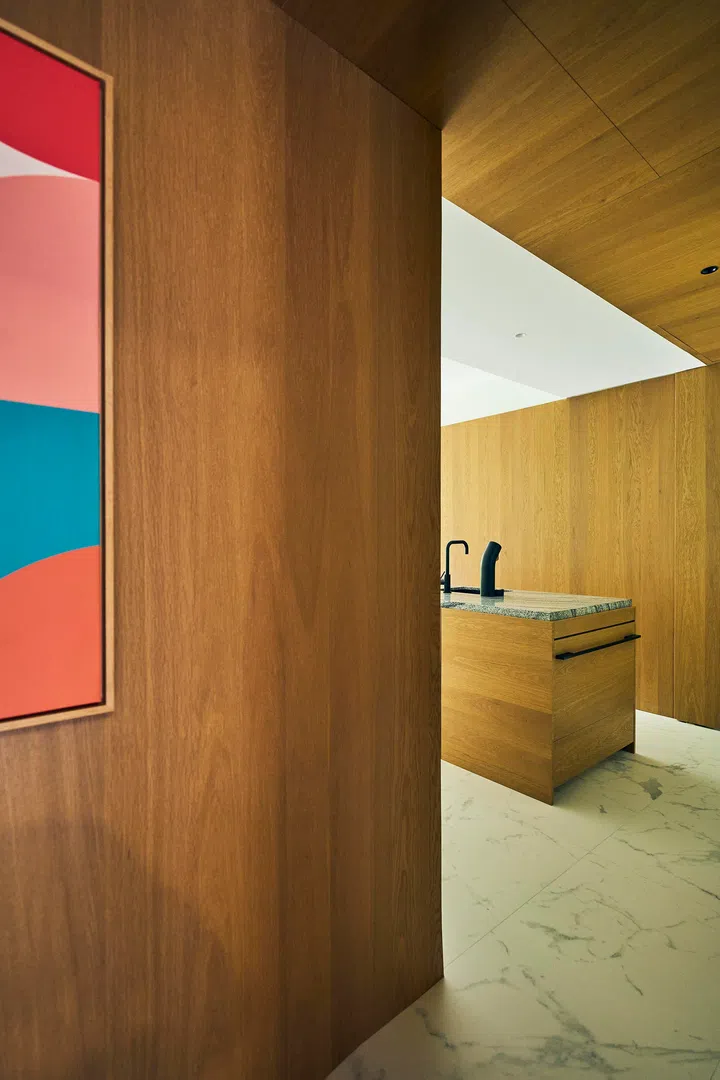 Internal walls were removed to improve ventilation and flow.