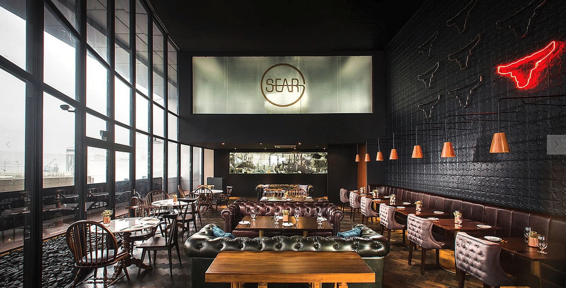 sear, singapore, singapore land tower, marina bay, meat, steak