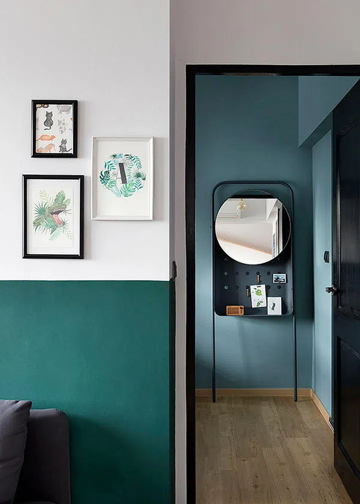 stylish ways to paint the room