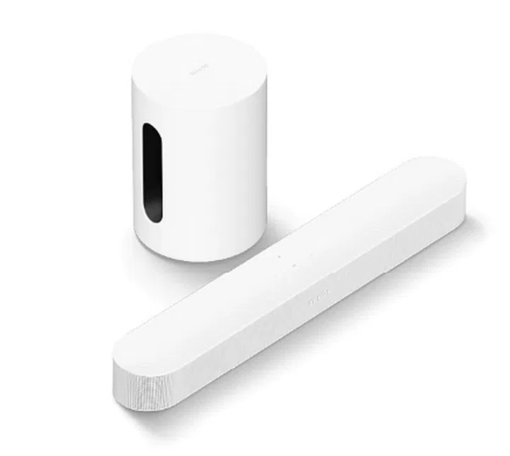 Sonos 3.1 Beam Gen 2 and Sub Mini Set Wireless Home Theater System