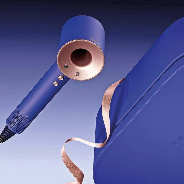 Dyson Hairdryer in Vinca Blue & Rose