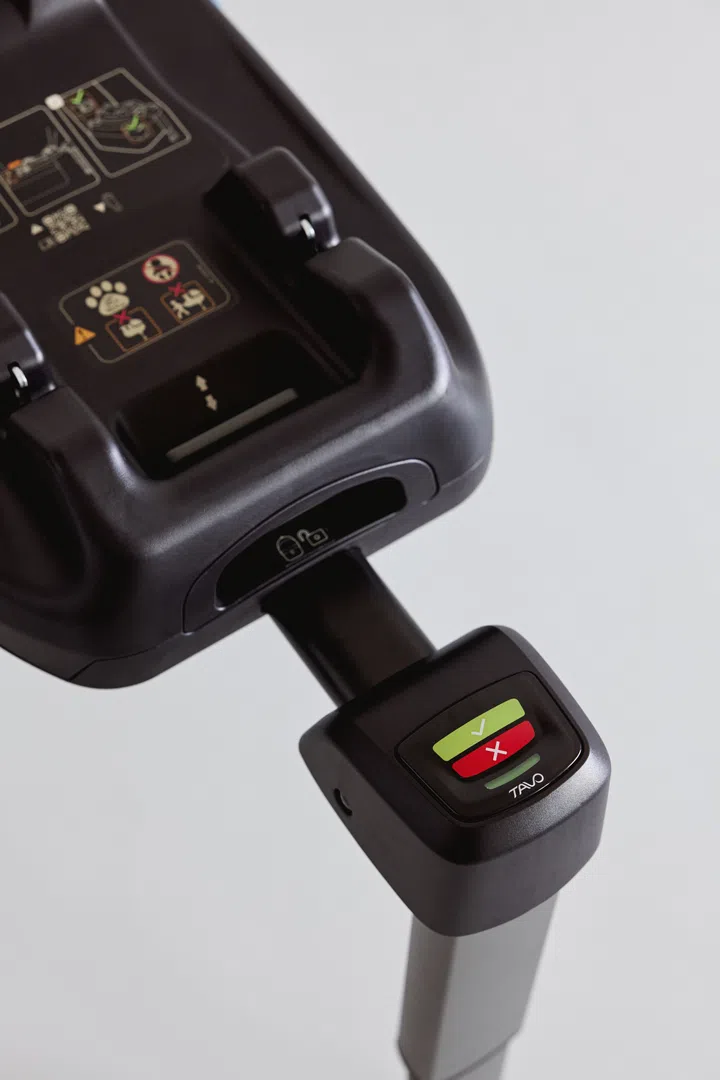 Tavo Pet Car Seat base easily connects to the Tavo car seat base’s (from $199).