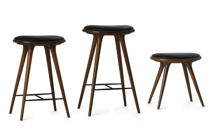 Inhabitant, high stool, wood, minimalist, contemporary furniture