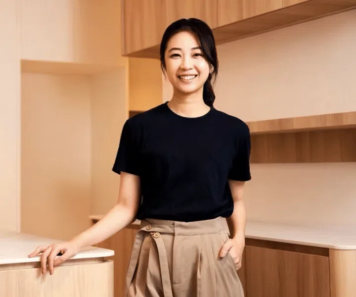 Air traffic controller turned interior designer, Phan Min Er.