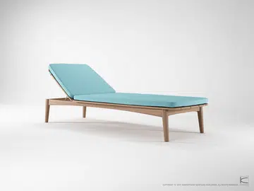 Mountain Teak, sun bed, Sunbrella, outdoor furniture, teak, wood furniture