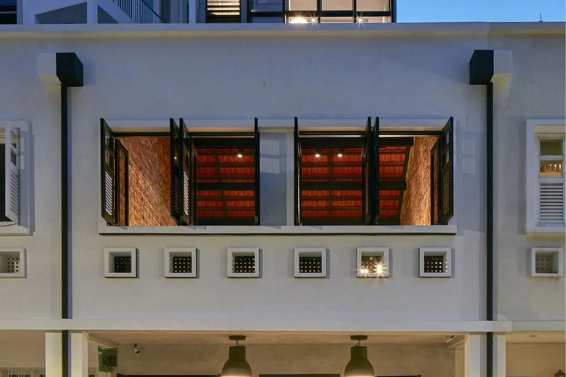 This Singapore shophouse is nominated for the World Interior of the ...
