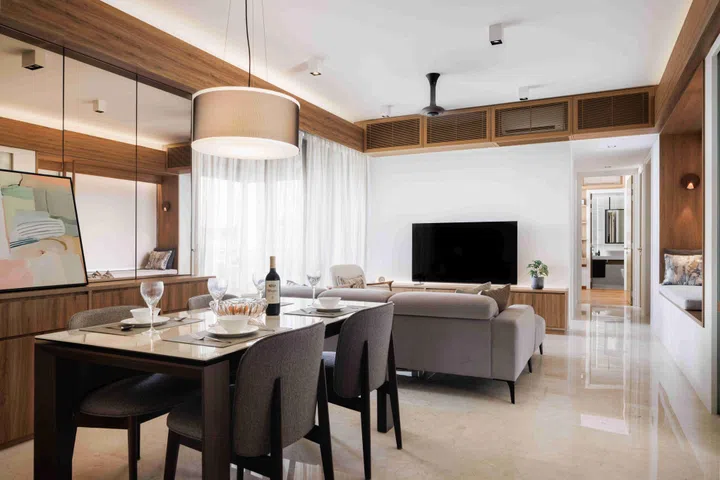 $250,000 Renovation for a couple’s 3-bedroom condominium along Holland Road