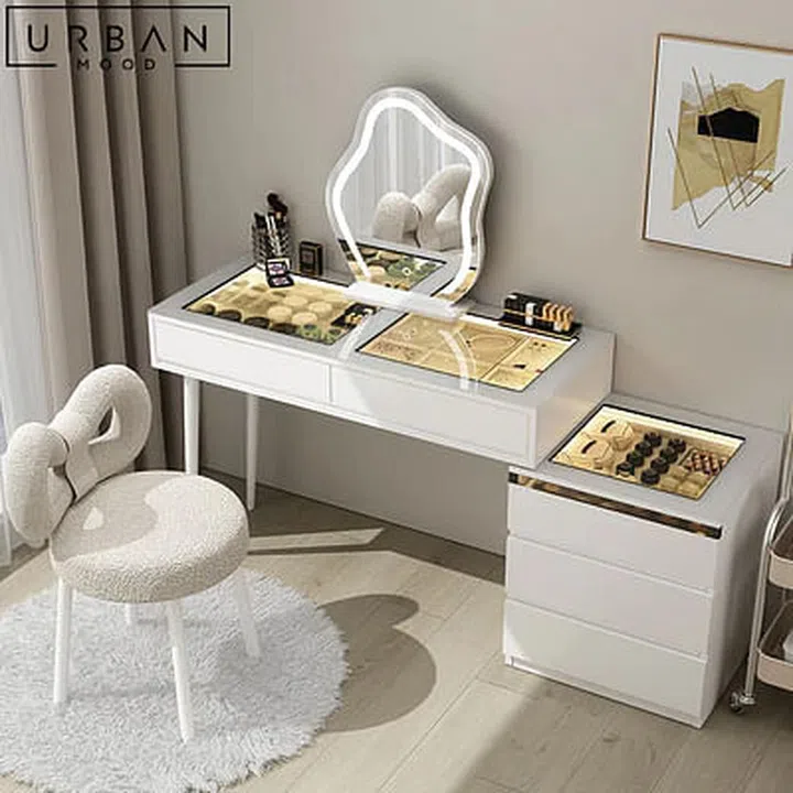 URBAN MOOD PISAN Modern Vanity Table Set, $399