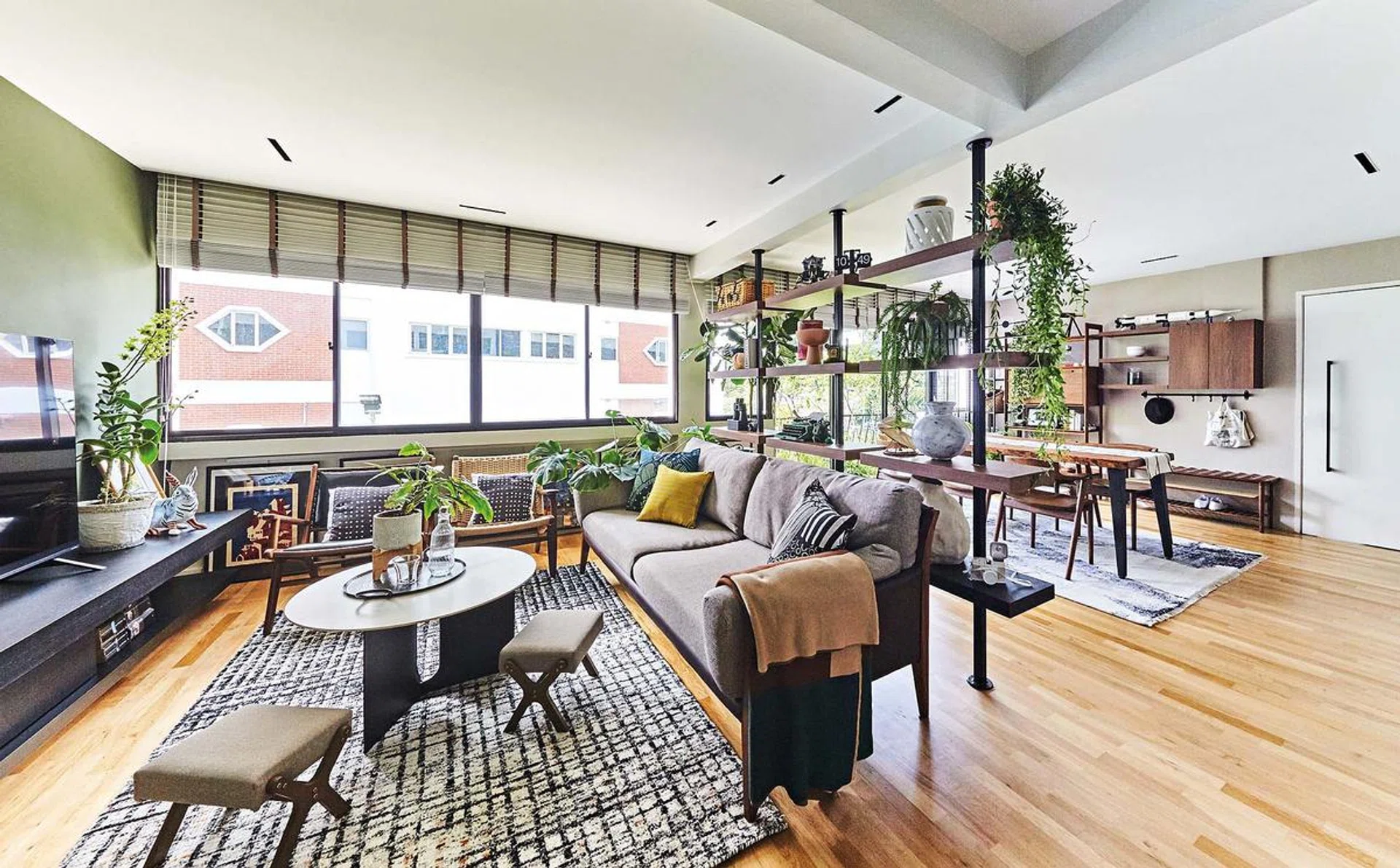 House Tour: Mid-Century Modern 3-Room Walk-Up Apartment nearby Newton Food Centre