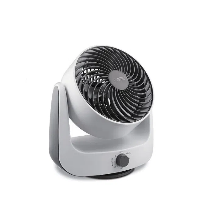 Mistral 8-inch Turbine Blade High Velocity Power Desk Fan, $55