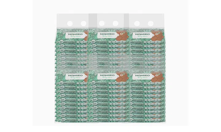 Nomieo Gentle Care Baby Wet Wipes, $16.04 (RRP $40, 60% off)
