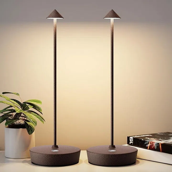 2 Pack Rechargeable Cordless Table Lamp, Portable Powered LED Battery is priced at $101 from Amazon